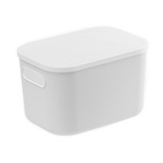 마켓에이 모던 심플 다용도 수납함, 화이트(TYPE02), 1개