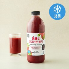 호재준 통째로 갈아만든 딸기주스 (냉동), 970g, 1개