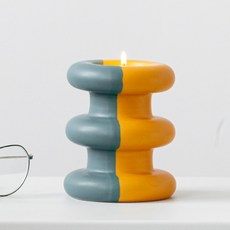 Wider Home 簡約雙色亮點燭台, 混合色