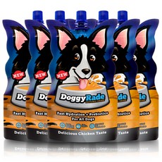 도기레이드 강아지 액상 영양제, 장건강/유산균, 250ml, 5개