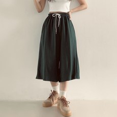 Dear J 女款寬版百慕達運動褲