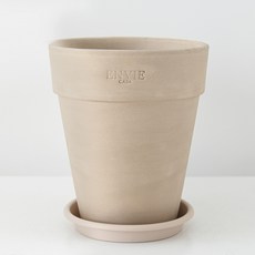 ENVIE CASA 越南陶盆 長V形 PP託盤組, 1套, 象牙白