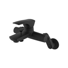 DAROS 淋浴浴缸龍頭磨砂黑V1-600, 1個