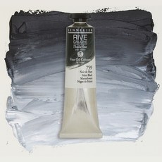 SENNELIER 申內利爾 Rive里夫專家級油畫顏料 一般色 馬斯黑 N130312.759, 40ml, 1色
