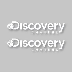 戶外車用貼花貼紙 Discovery C 大型, 2個, 白色