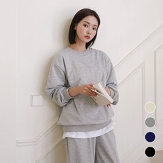 AnotherD 女款Day大學T運動服上下套裝