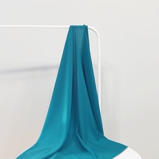 蝴蝶手藝厚實的彩色雪紡布, 69 Teal Green
