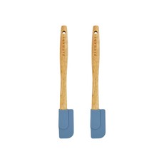 木柄矽膠迷你鏟, 混色, 2個