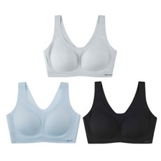 ONE BOY W加固軟支撐奶皮內衣3件組