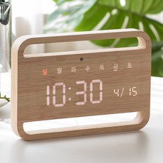 FLaITO 木製電子掛鐘 23cm, 楓