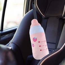 半島良品 汽車安全帶抱枕靠枕, 1個, 奶瓶