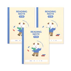 indigokids 低年級功能筆記閱讀紀錄本 1-2 大格 26頁, 混合顏色, 3個