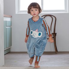 Cordi-i 男童大象圖案連身睡衣背心