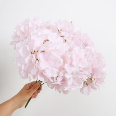 萬壽菊人造繡球花束, 粉紅色, 1個