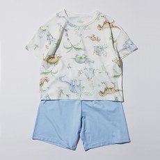 SCOXX 男童涼感夏季家居服短袖上衣褲子套裝