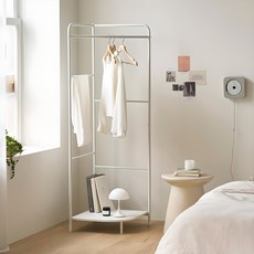MYROOM 轉角衣帽架, 白色