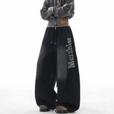 MEICHEL 女款 Thrasher 美式復古水洗運動褲 12096