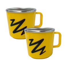 幹不了Levan的防滑不銹鋼杯, 混色, 2入