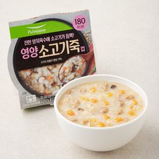 풀무원 영양 소고기죽 컵 (냉장), 260g, 1개