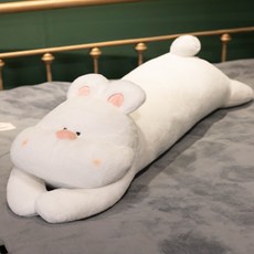 soonZAM 可愛寵物睡眠抱枕, 白色