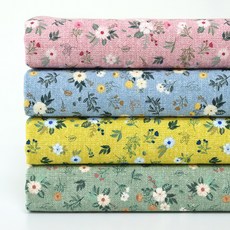 Shushu Room 花朵牛津布料 4件組 SH-322, 1 + 2 + 3 + 4, 1套