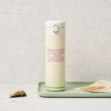 모던하우스 투고 가벼워진 원터치 경량 제로슈가 텀블러, 크림 그린, 480ml, 1개
