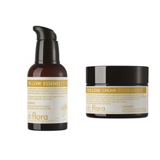 Dr.FLORA千年草莖黃色精華50ml+面霜50ml組 404000945, 1套