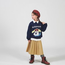 jkids 女童護目鏡小狗針織衫 J8379