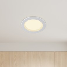 Wonha DS Seti 嵌入式筒燈 LED 9W 無閃爍 10.1cm, 白色 + 正白光, 1個
