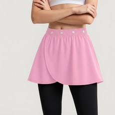 Malltoday 安心遮臀裙式內搭褲圍裹裙