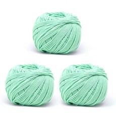 Hera編織棉線, 19 祖母綠, 3捆