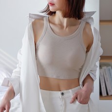 arua 아루아 어반 크롭 비스코스 브라탑