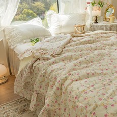 타니 빈티지 여름이불, 핑크