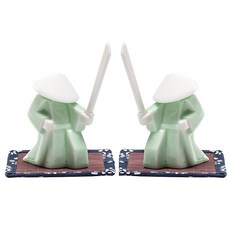 武士造型香插 YT_RC199 2入, 綠色