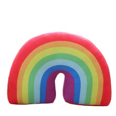 FL彩虹氣墊枕頭, 紅色