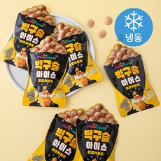 미니멜츠 빅구슬아이스 밀크카라멜 (냉동), 60g, 6개