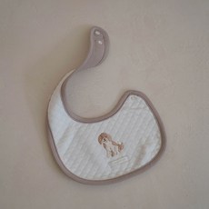 PEEKABOO 竹纖維絎縫卡通圍兜