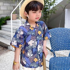 adorebebe 兒童夏威夷度假襯衫