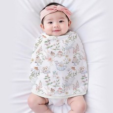 신생아용 스와들 순면 속싸개 M 6~12개월