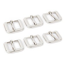 브랜드얀 가방끈 둥근 사각버클 15mm 3p, 2세트, 실버