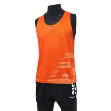 Deuce 七件背心+短褲套組 MPS-3036, 橙色（上）