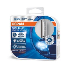 OSRAM 歐司朗 HID Cool Blue 先進氙氣燈 6000K, 單一顏色, 2個, D2S