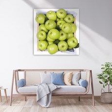 Baek & Art 蘋果圖畫框 正方形青蘋果