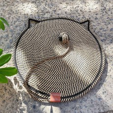 daysoy 貓咪喵喵地墊抓板, 1個, 黑色