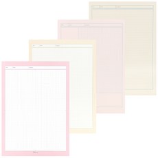 b fancy 基本款橫線筆記本 B5, Study Plus、康奈爾大學、淡粉色、淡黃色, 1套