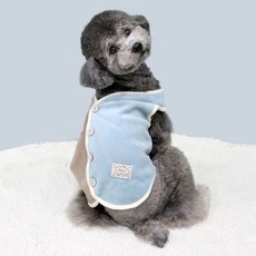 Dr.Blank寵物Blank Dog配色睡眠背心, 藍色