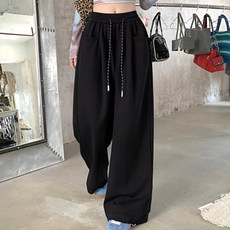 Banya Story 女款換季寬鬆運動寬褲 SS135