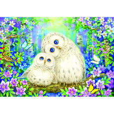 Puzzle Sarang 充滿愛的森林早晨拼圖 PS1013, 1000件, 混合色