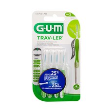 SUNSTAR 三詩達 G.U.M Trav-Ler 牙間刷 1414, 4入, 1個
