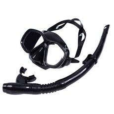 PIPE BOX 浮潛面鏡組, 黑色